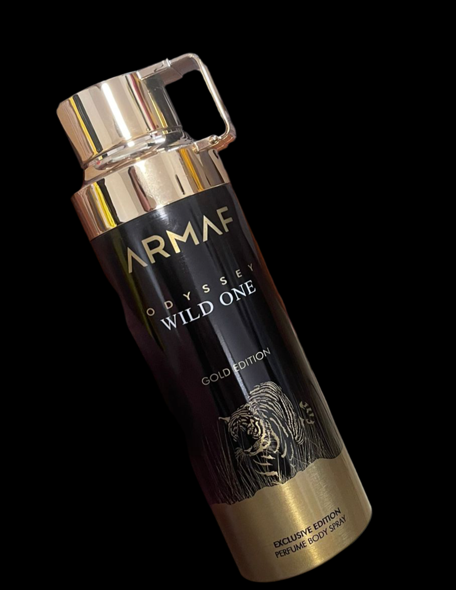 Men's Odyssey Wild One Gold Edition Body Spray 6.8 oz Fragrances
