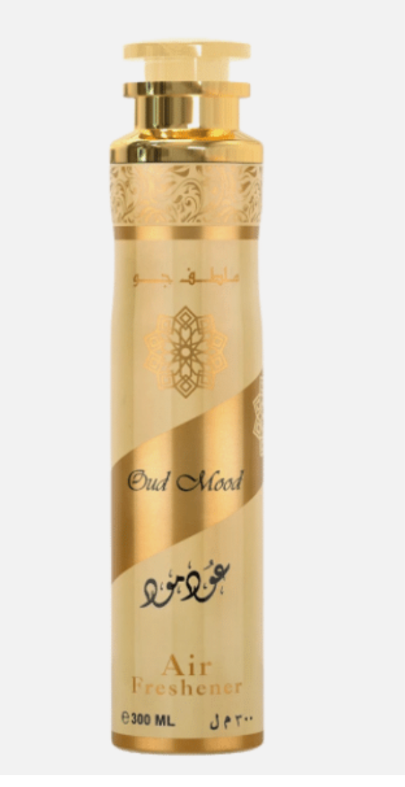 Oud Mood Air Freshener 300ml by Lattafa Room Spray Aerosol Original UAE