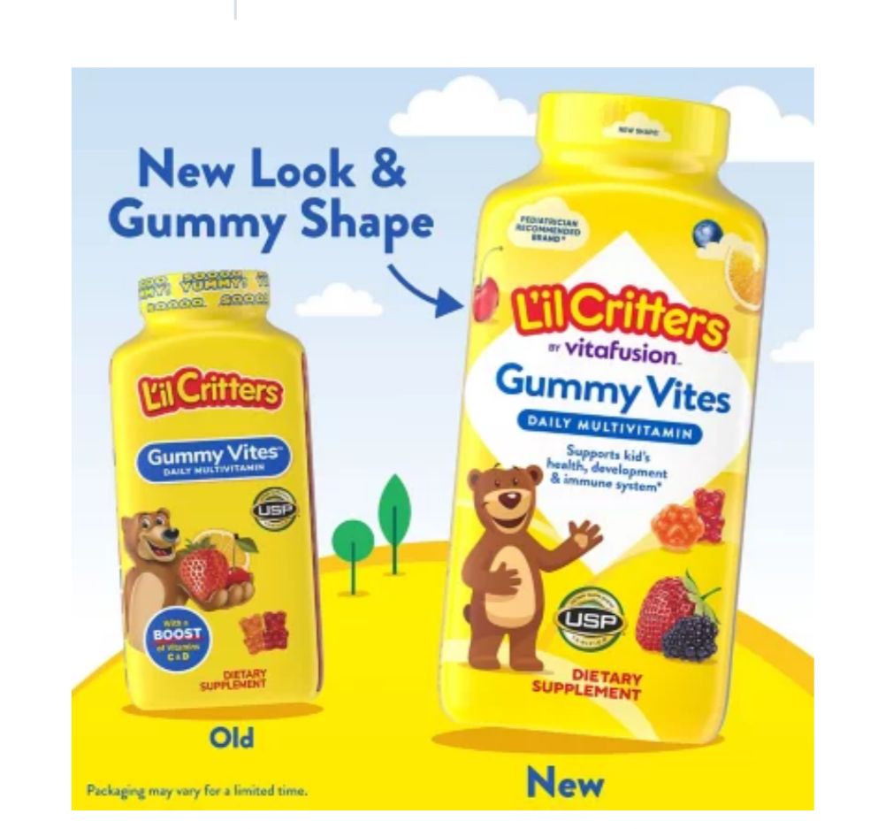 L'il Critters Gummy Vites Complete Multivitamin, 300 ct.