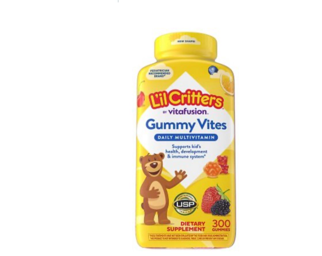 L'il Critters Gummy Vites Complete Multivitamin, 300 ct.